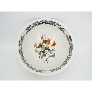 Vintage Portmeirion Botanic Garden Slender Columbine 9" Serving Bowl